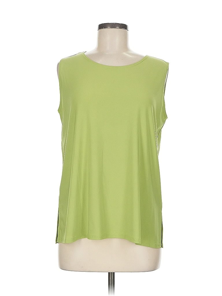 Sea & Anchor Sleeveless T-shirt In Green