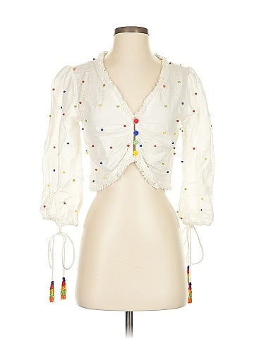 FARM Rio 3/4 Sleeve Blouse (view 1)