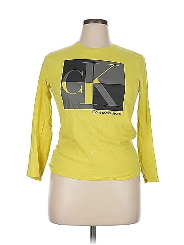 Calvin Klein 3/4 Sleeve T-Shirt (view 1)