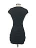 Zara Solid Black Casual Dress Size S - photo 2