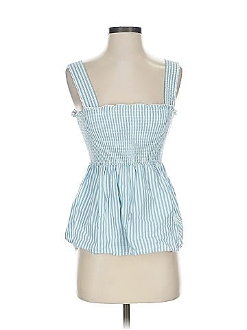 Aqua Sleeveless Blouse (view 1)