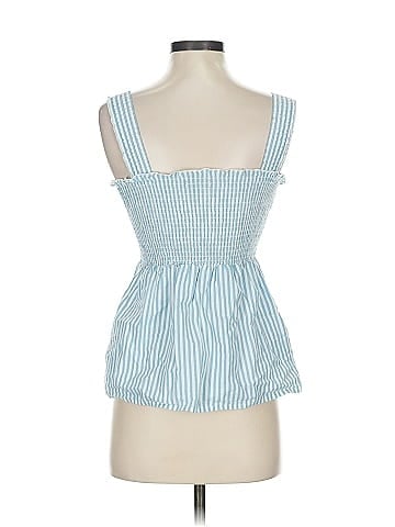 Aqua Sleeveless Blouse (view 2)