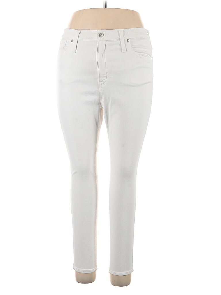 Click to view more detailed imagery on our partner's website Pre-owned Madewell Jeans In White