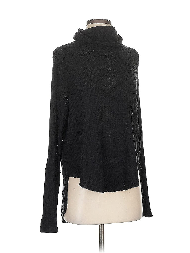 Pre-owned We The Free Turtleneck Sweater In Black