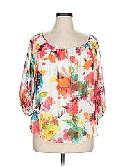 Boston Proper 3/4 Sleeve Blouse
