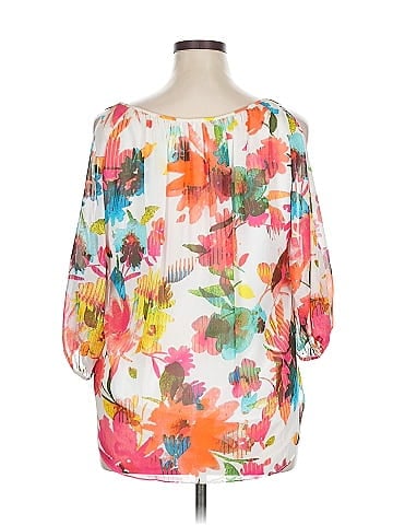 Boston Proper 3/4 Sleeve Blouse (view 2)