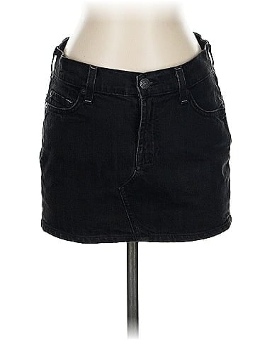 7 For All Mankind Denim Skirt (view 1)
