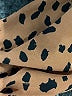 Shein Animal Print Brown Long Sleeve Blouse Size 6 - photo 8