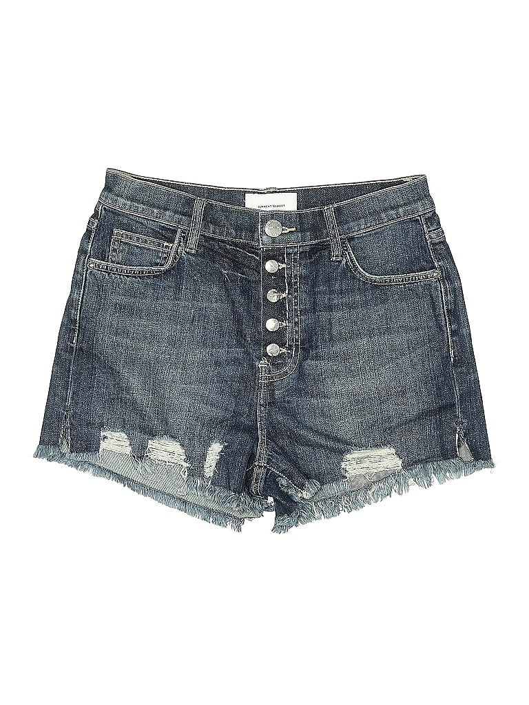 Pre-owned Current Elliott Denim Shorts In Blue
