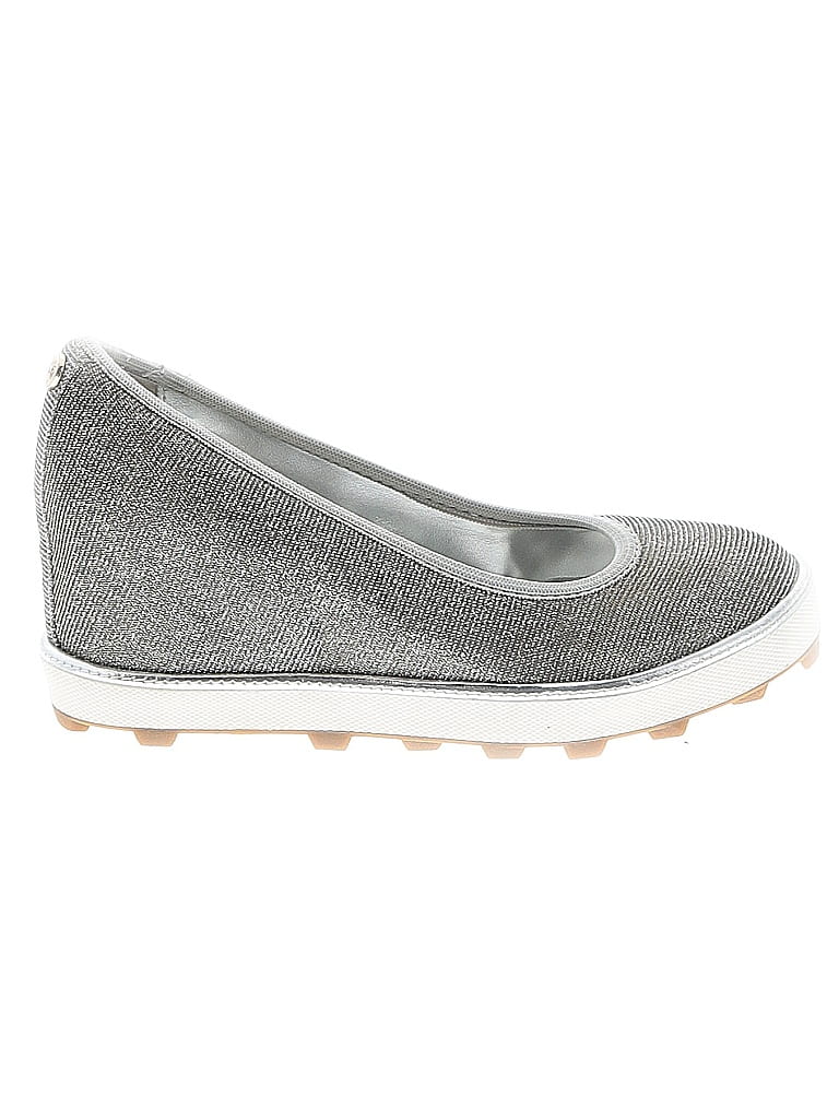 Pre-owned Stuart Weitzman Kids' Sneakers In Silver