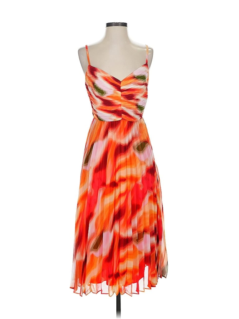 Bcbg Cocktail Dress In Orange
