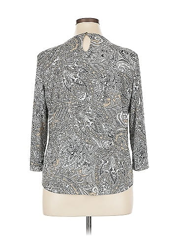 Liz Claiborne Career 3/4 Sleeve Top (view 2)
