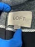 Ann Taylor LOFT 100% Cotton Tweed Gray Blazer Size M - photo 6