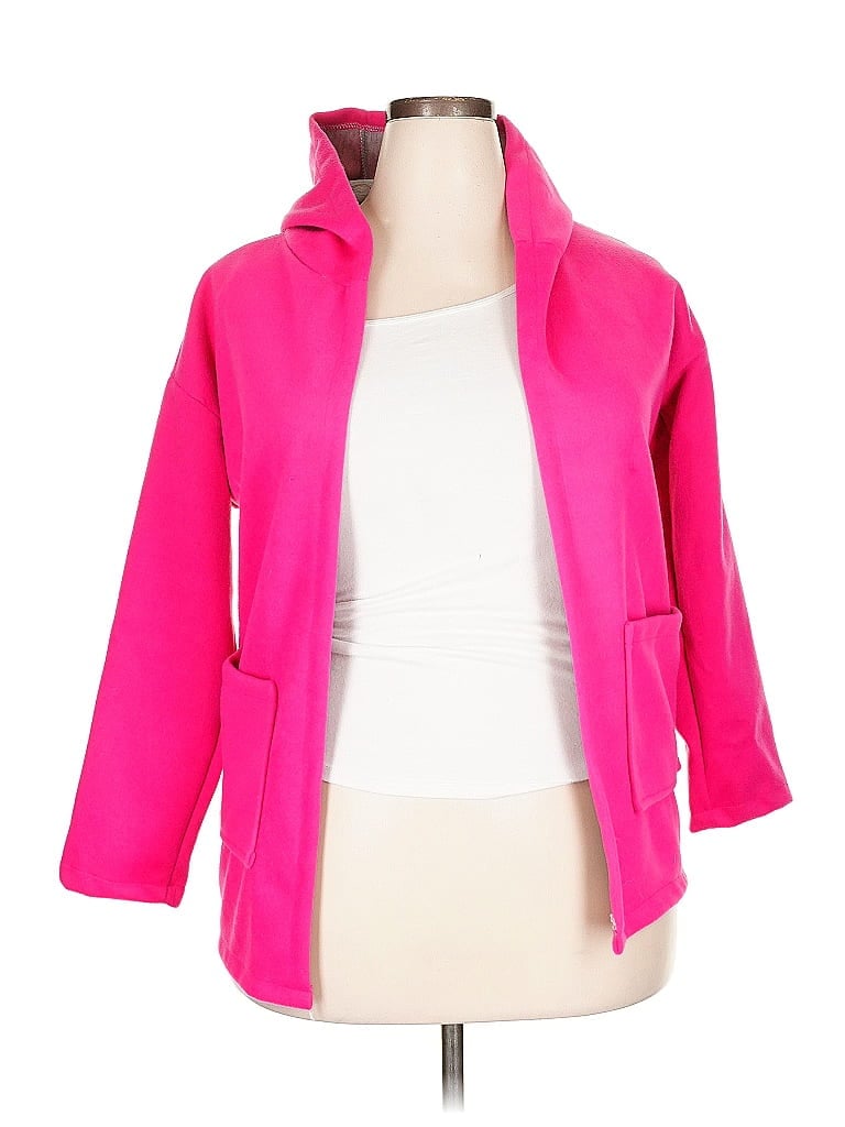 Pre-owned Assorted Brands Cardigan Sweater In Pink