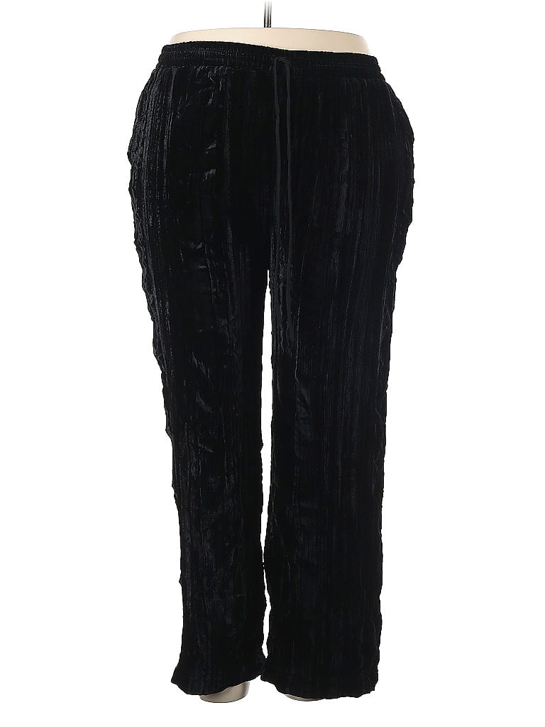 Johnny Was Black Casual Pants Size XXL - photo 1