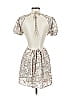Bailey Rose 100% Polyester Print Ivory Cocktail Dress Size XS - photo 2