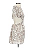 Bailey Rose 100% Polyester Print Ivory Cocktail Dress Size XS - photo 4