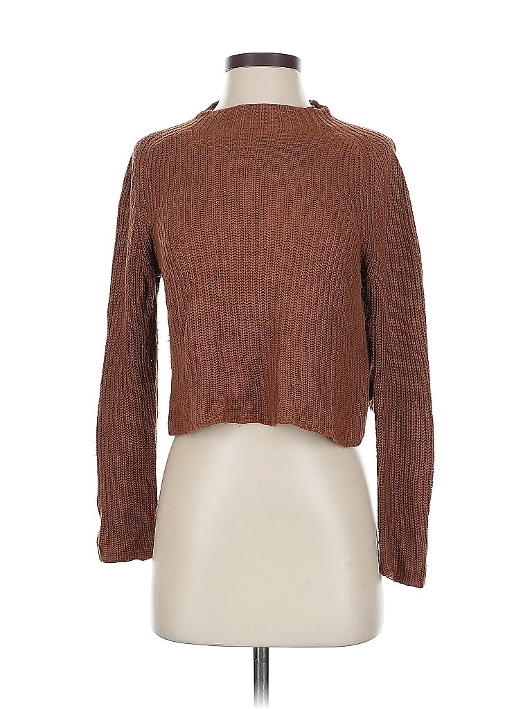 Pre-owned American Apparel Pullover Sweater In Brown