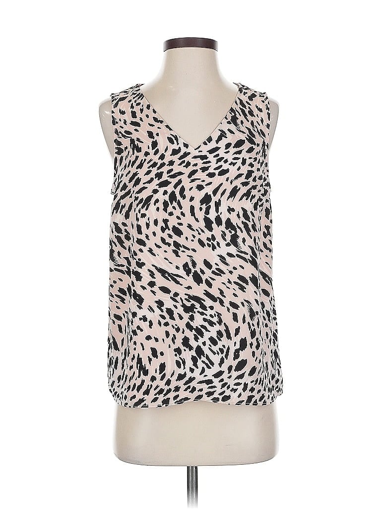 Pre-owned Nine West Sleeveless Blouse In Pink