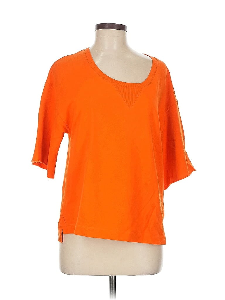 Pre-owned Zara Cardigan Sweater In Orange