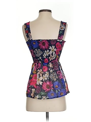 Aqua Sleeveless Top (view 2)