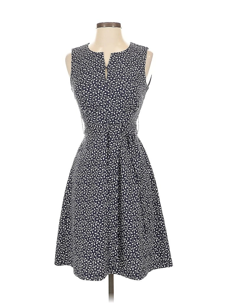 Pre-owned Lark & Ro Casual Dress In Blue