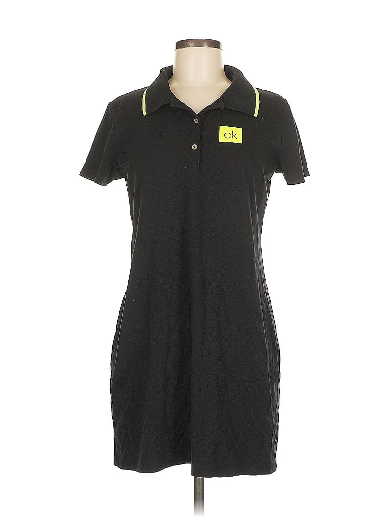 Pre-owned Calvin Klein Casual Dress In Black