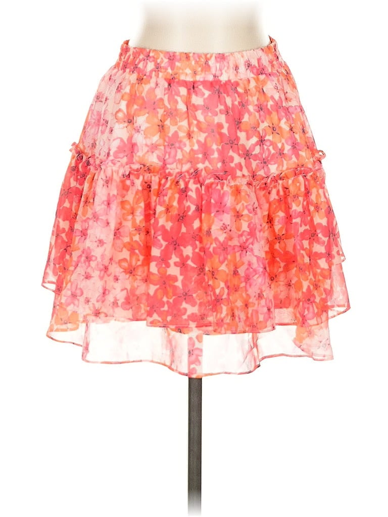 Pre-owned Allegra K Casual Skirt In Pink