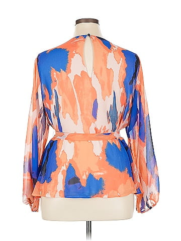 Scoop Long Sleeve Blouse (view 2)