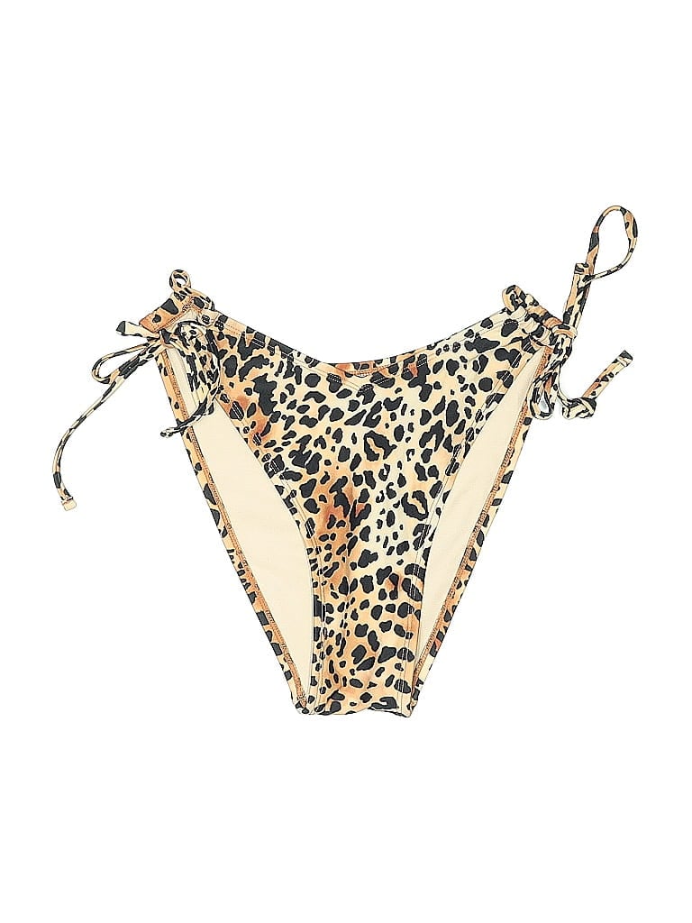 Pre-owned Wild Fable Swimsuit Bottoms In Black