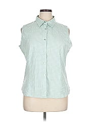 Sag Harbor Sleeveless Button Down Shirt