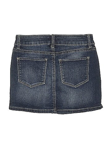 SO Denim Skirt (view 2)