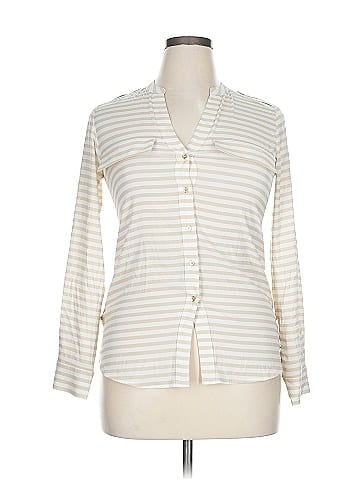 Calvin Klein Long Sleeve Blouse (view 1)
