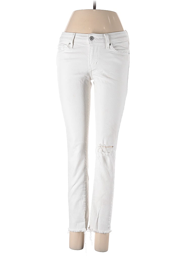 Pre-owned Levi's Jeans In White