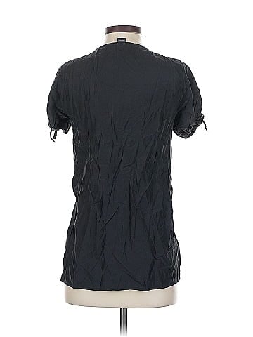 Armani Exchange Short Sleeve Silk Top (view 2)