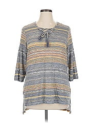 Cj Banks 3/4 Sleeve Top