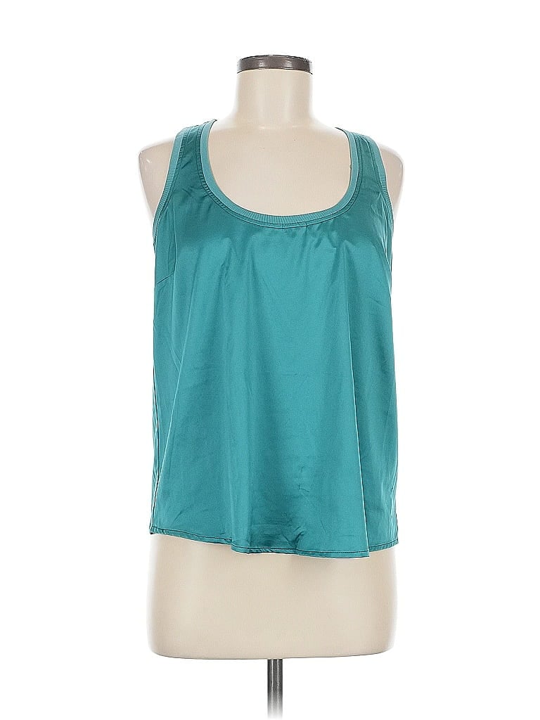 Pre-owned Heartloom Sleeveless Blouse In Blue