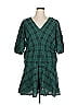 Tanya Taylor Plaid Green Casual Dress Size 16 - photo 1