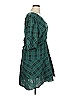 Tanya Taylor Plaid Green Casual Dress Size 16 - photo 3