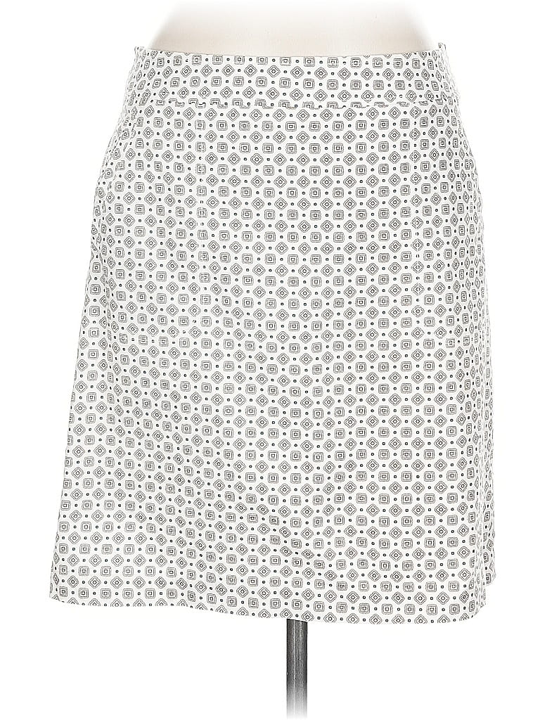 Pre-owned J. Mclaughlin Casual Skirt In White
