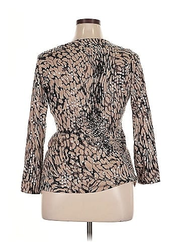 INC International Concepts 3/4 Sleeve Blouse (view 2)