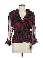 Connected Apparel 3/4 Sleeve Blouse