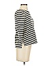 Madewell Stripes Ivory 3/4 Sleeve Top Size XS - photo 4