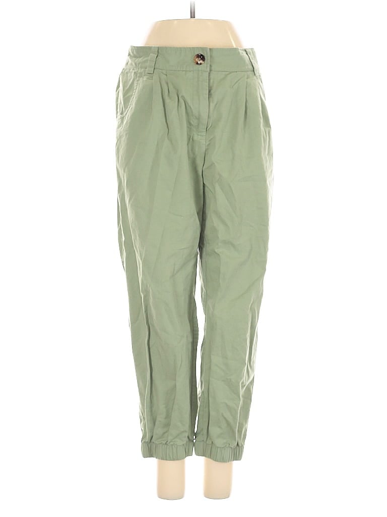 Halara 100% Plastic Solid Green Casual Pants Size S - photo 1