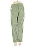 Halara 100% Plastic Solid Green Casual Pants Size S - photo 2