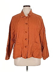 Flax 3/4 Sleeve Button Down Shirt