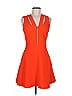 Sandro Orange Cocktail Dress Size Med (2) - photo 1
