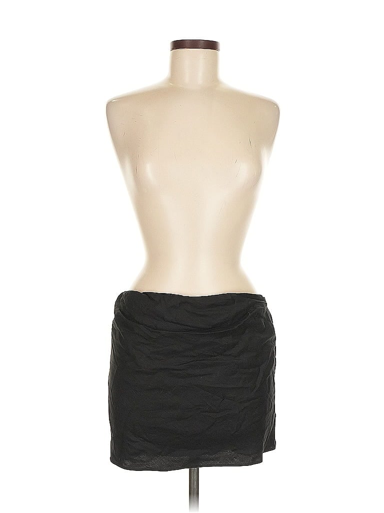 Pre-owned Babaton Tube Top Black Strapless Neckline Tops