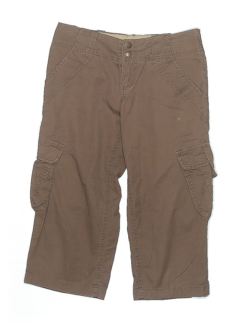 Pre-owned Roxy Cargo Shorts In Brown