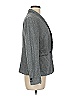Ann Taylor LOFT 100% Cotton Tweed Gray Blazer Size M - photo 3